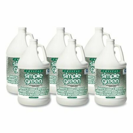 SUNSHINE MAKERS SimplGreen, Crystal Industrial Cleaner/degreaser, 1gal, 6PK 19128